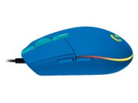 Logitech Gaming Mouse G203 LIGHTSYNC - mus - USB - blå (910-005798)