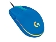 Logitech Gaming Mouse G203 LIGHTSYNC - mus - USB - blå (910-005798)