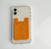 Ontario Selvklebende kortholder til mobil orange (ONT-CARD-OR)