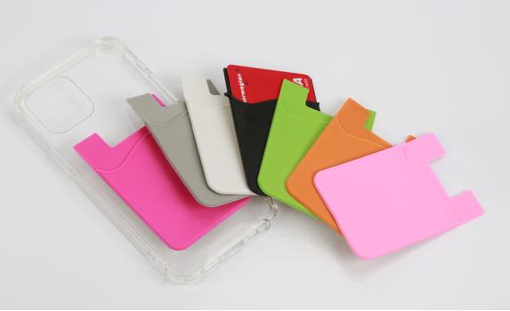 Ontario Selvklebende kortholder til mobil Svart (ONT-CARD-BK)