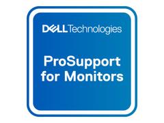 DELL Oppgrader fra 3 År Basic Advanced Exchange til 3 År ProSupport for monitors - utvidet serviceavtale - 3 år - forsendelse