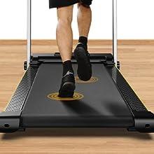 Urevo Fold Mini sammenleggbar tredemølle 10km/t, 105x40cm løpebånd (UREVO-FOLD-MINI)