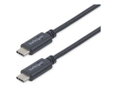 StarTech 1m / 3.3ft USB C to USB C Cable - USB 2.0 Type C Cable - M/M - USB-IF Certified - USB C Charging Cable - USB 2.0 (USB2CC1M) - USB type C-kabel - 24 pin USB-C til 24 pin USB-C - 1 m