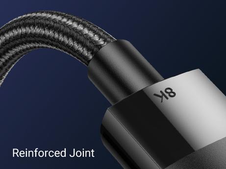 Ugreen DisplayPort 1.4-kabel 2m - flettet (80392)