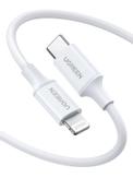 Ugreen USB-C til Lightning M/M kabel 1m hvit (10493)
