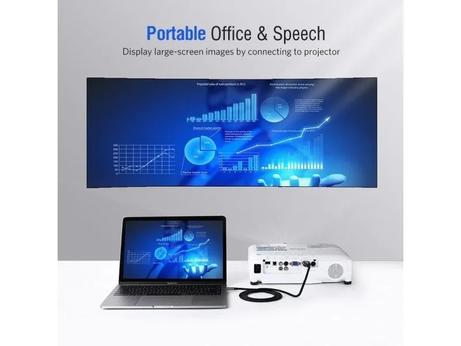 Ugreen USB-C til HDMI kabel Aluminum 1.5m (Gray Black) (50570)