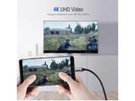 Ugreen USB-C til HDMI kabel Aluminum 1.5m (Gray Black) (50570)