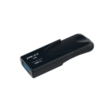 PNY Attaché 4 - USB-flashstasjon - 1 TB (FD1TBATT431KK-EF)