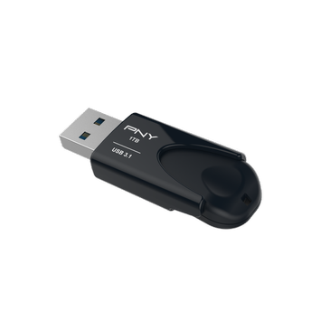 PNY Attaché 4 - USB-flashstasjon - 1 TB (FD1TBATT431KK-EF)