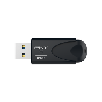 PNY Attaché 4 - USB-flashstasjon - 1 TB (FD1TBATT431KK-EF)