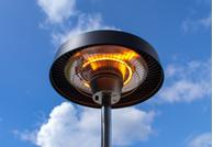 Tundra Terrassevarmer 2000W m/stativ (TUNDRA-1028)