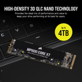 Corsair Force MP600 CORE XT M.2 NVMe 4TB SSD (CSSD-F4000GBMP600CXT)