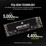 Corsair Force MP600 CORE XT M.2 NVMe 4TB SSD (CSSD-F4000GBMP600CXT)