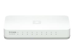 D-LINK dlinkgo 8-Port Fast Ethernet Easy Desktop Switch GO-SW-8E - switch - 8 porter