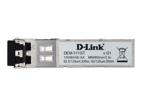 D-LINK DEM 311GT - SFP (mini-GBIC) transceivermodul - 1GbE (DEM-311GT)