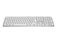 Logitech MX Keys S - tastatur - QWERTY - Nordisk (dansk/finsk/norsk/svensk) - blekgrå