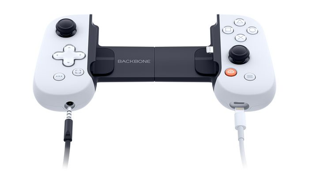 BACKBONE One for iPhone PlayStation Edition, hvit - Gamepad - iOS (BB-02-W-S)