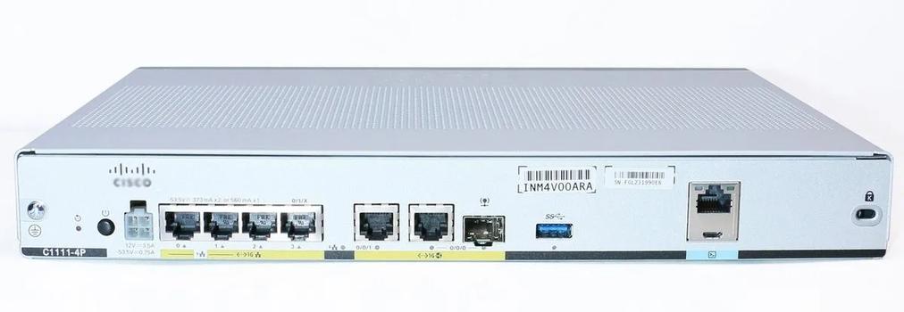 Cisco Integrated Services Router 1111 - ruter - stasjonær (C1111-4P)
