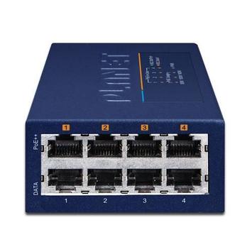 Planet 4-Port 5Gbps PoE++ Injector 802.3bt (UPOE-400)