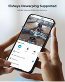 Reolink FE-P 360° Panorama Fisheye-kamera PoE - 6MP - som å ha fire kameraer i ett! - strøm og data via nettverkskabel (Reolink-FE-P)