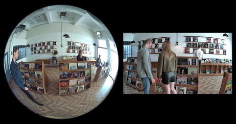 Reolink FE-P 360° Panorama Fisheye-kamera PoE - 6MP - som å ha fire kameraer i ett! - strøm og data via nettverkskabel (Reolink-FE-P)