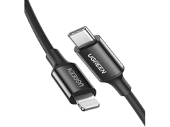 Ugreen USB-C til Lightning M/M kabel 2m (svart)