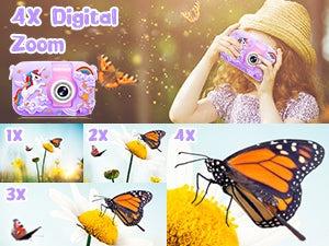 Barnekamera lilla enhjørning (X101C-PU-UNIC)