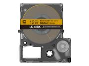 Epson LabelWorks LK-4KBK - merketape - 1 kassett(er) - Rull (1,2 cm x 5 m) (C53S654001)