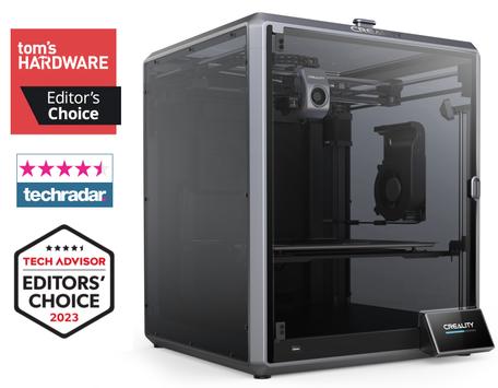 Creality K1 Max 3D-printer 300x300x300mm 1.75mm ABS, PLA, PETG, PET, TPU, PA, ABS, ASA, PC, PLA-CF, PA-CF, PET-CF (CR-K1-MAX)