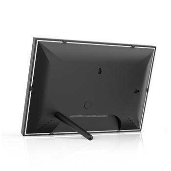 Ontario Frameo 10.1" digital fotoramme svart/ hvit,  1280x800 IPS touch (ONT-WF12T-CL-BW)