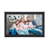 Ontario Frameo 15.6" digital fotoramme svart, 1920x1080 IPS touch (ONT-WF1562T-BK)