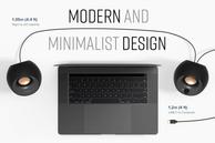 Creative Pebble V3 minimalistiske blåtannhøyttalere (51MF1700AA000)