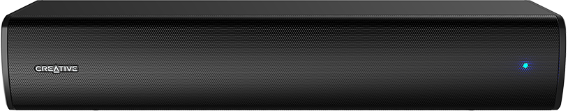 Creative Stage Air V2 blåtannhøyttaler Kompakt USB-lydplanke plassert under skjermen (51MF8395AA000)
