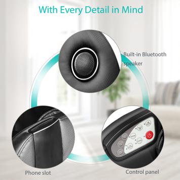 Naipo massasjestol med plassbesparende design (MGCHR-A150)