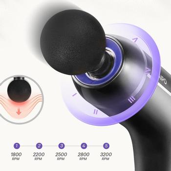 Naipo massasjepistol - oppladbar (NPMG-2008)