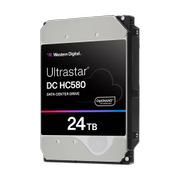 WD Ultrastar DC HC580 24TB 7200rpm 512MB SATA 6Gb/s 3.5" harddisk SED