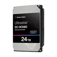 WD Ultrastar DC HC580 24TB 7200rpm 512MB SATA 6Gb/s 3.5" harddisk