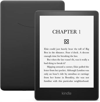Amazon Kindle Paperwhite (11th Gen) 16GB (sort) vanntett (IPX8) 6.8" lesebrett, justerbart varmt lys