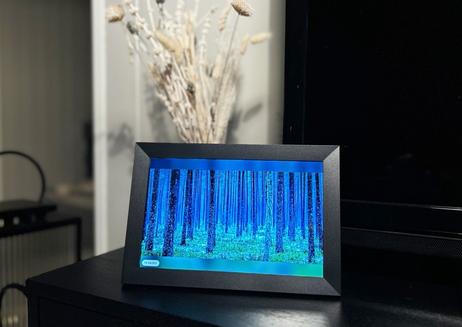 Ontario Frameo 10.1" digital fotoramme svart, 1280x800 IPS touch (ONT-WF12T-BK)