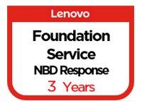 Lenovo Foundation Service - utvidet serviceavtale - 3 år - på stedet
