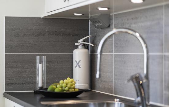 NEXA brannslukningsapparat hvit 2kg pulver (413432-)