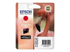 Epson T0877 - rød - original - blekkpatron