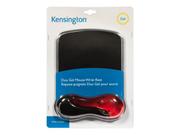 Kensington Duo Gel Mouse Pad Wrist Rest - musematte med håndleddsstøtte - TAA-samsvar (62402)