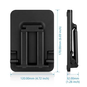 Pepper Jobs SSS-T6 sammenleggbart justerbart monitor-stativ for nettbrett og portable skjermer opptil 17.3" (SSS-T6)