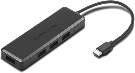 Pepper Jobs USB-C til 4x USB-A-adapter