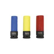 Makita slagpipesett kraftpipesett 1/2" - 17,19,21mm