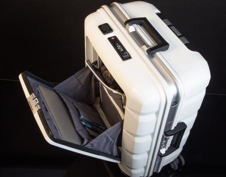 Ontario "TikTok" koffert 20" hvit (ONT-TTCASE-WH)