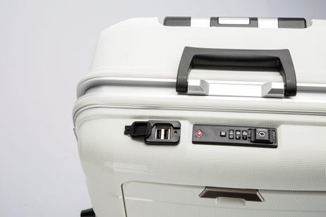 Ontario "TikTok" koffert 20" hvit (ONT-TTCASE-WH)