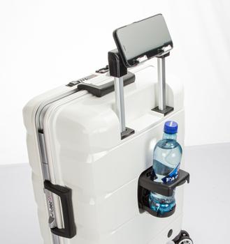 Ontario "TikTok" koffert 20" hvit (ONT-TTCASE-WH)