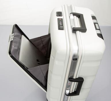 Ontario "TikTok" koffert 20" hvit (ONT-TTCASE-WH)